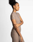 Short Sleeve Base Layer - Nougat