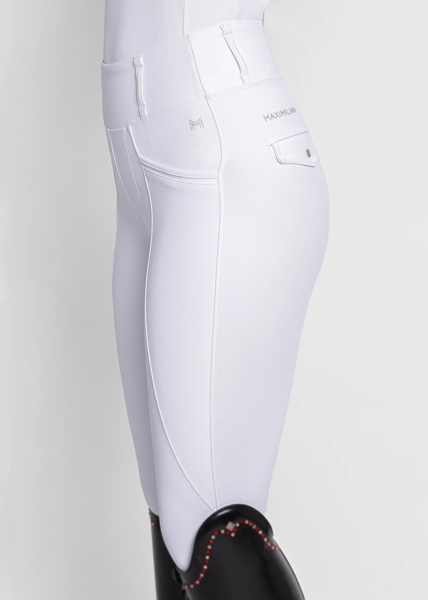 Pro Riding Leggings - White