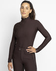 Long Sleeve Reflection Base Layer - Chocolate