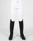 Young Riders - Performance Breeches - White