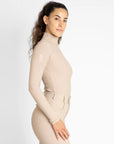 Long Sleeve Reflection Base Layer - Beige