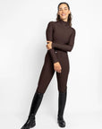 Long Sleeve Reflection Base Layer - Chocolate