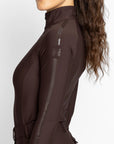 Long Sleeve Reflection Base Layer - Chocolate
