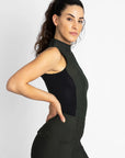 Sleeveless Base Layer - Hunter Green