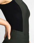 Sleeveless Base Layer - Hunter Green