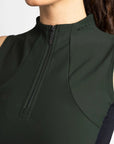 Sleeveless Base Layer - Hunter Green