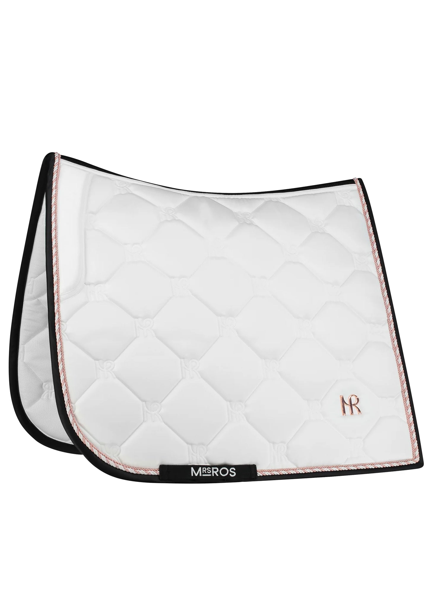 Saddle Pad - Charmer White/Rose