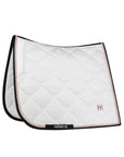Saddle Pad - Charmer White/Rose