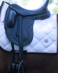 Saddle Pad - Charmer White/Rose