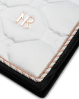 Saddle Pad - Charmer White/Rose