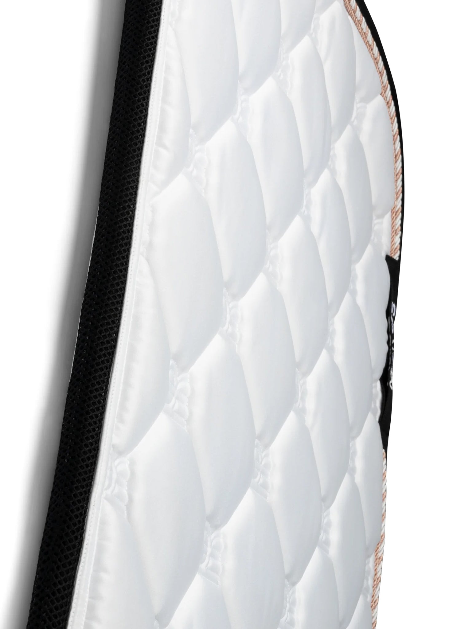 Saddle Pad - Charmer White/Rose