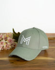 Cap - Sage Green/White