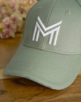 Cap - Sage Green/White