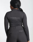 Long Sleeve Base Layer - Charcoal