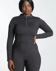 Long Sleeve Base Layer - Charcoal