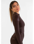 Long Sleeve Base Layer - Chocolate