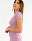 Short Sleeve Base Layer - Mauve