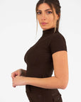 Short Sleeve Base Layer - Chocolate
