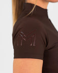 Short Sleeve Base Layer - Chocolate