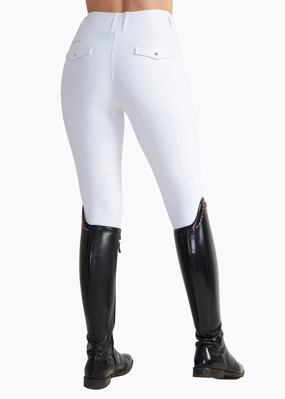 Pro Riding Leggings - White