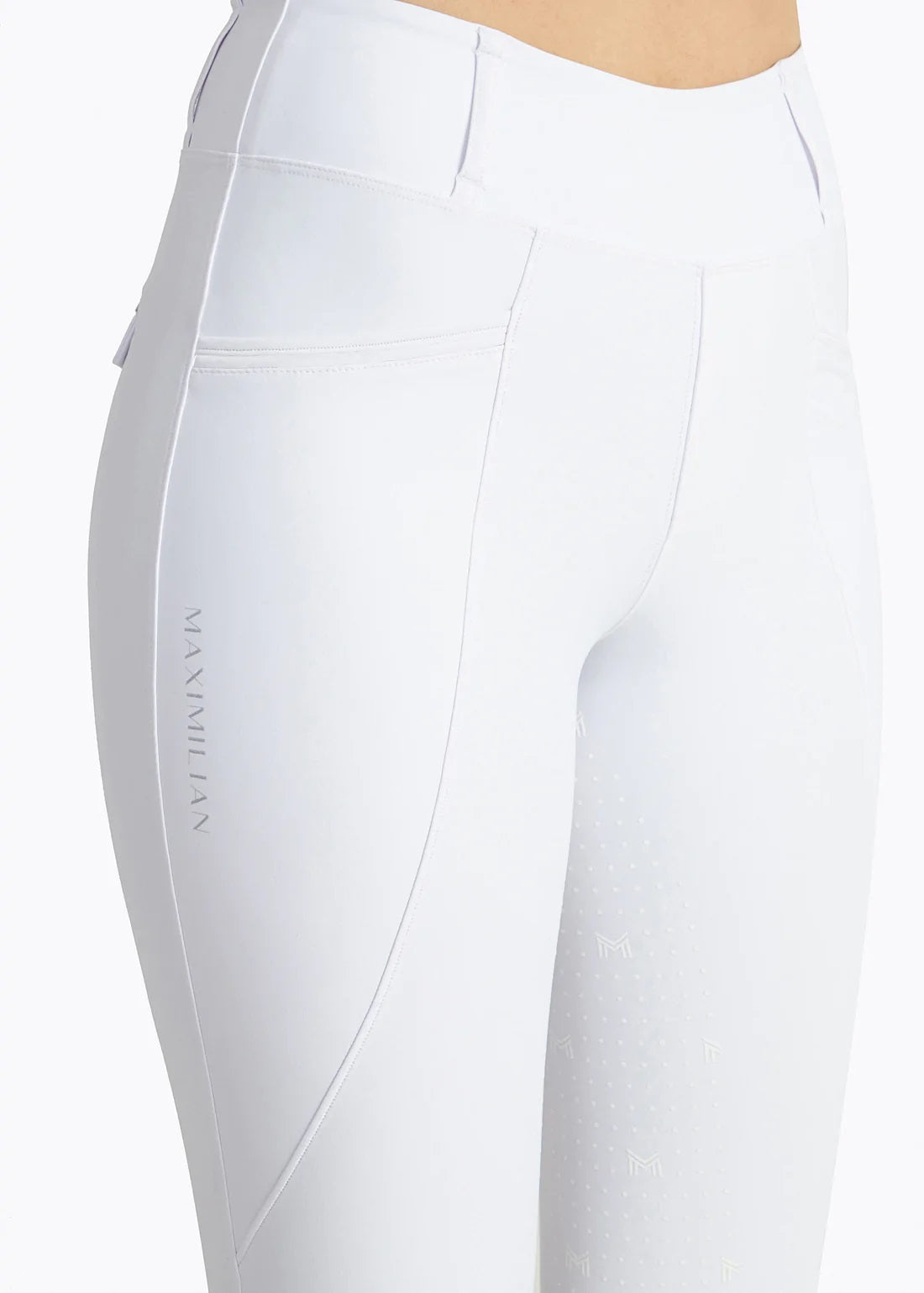 Pro Riding Leggings - White