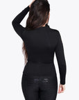 Long Sleeve Base Layer - Black/Gold