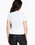 Short Sleeve Base Layer - White/Gold