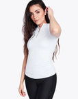 Short Sleeve Base Layer - White/Gold
