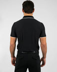 Core Polo Shirt - Black/White
