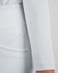 Young Riders - Long Sleeve Base Layer - White/Silver