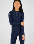 Young Riders - Long Sleeve Base Layer - Navy