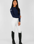 Young Riders - Pro Riding Leggings - White