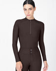 Origin Long Sleeve Base Layer - Chocolate