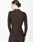Origin Long Sleeve Base Layer - Chocolate