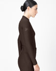 Origin Long Sleeve Base Layer - Chocolate