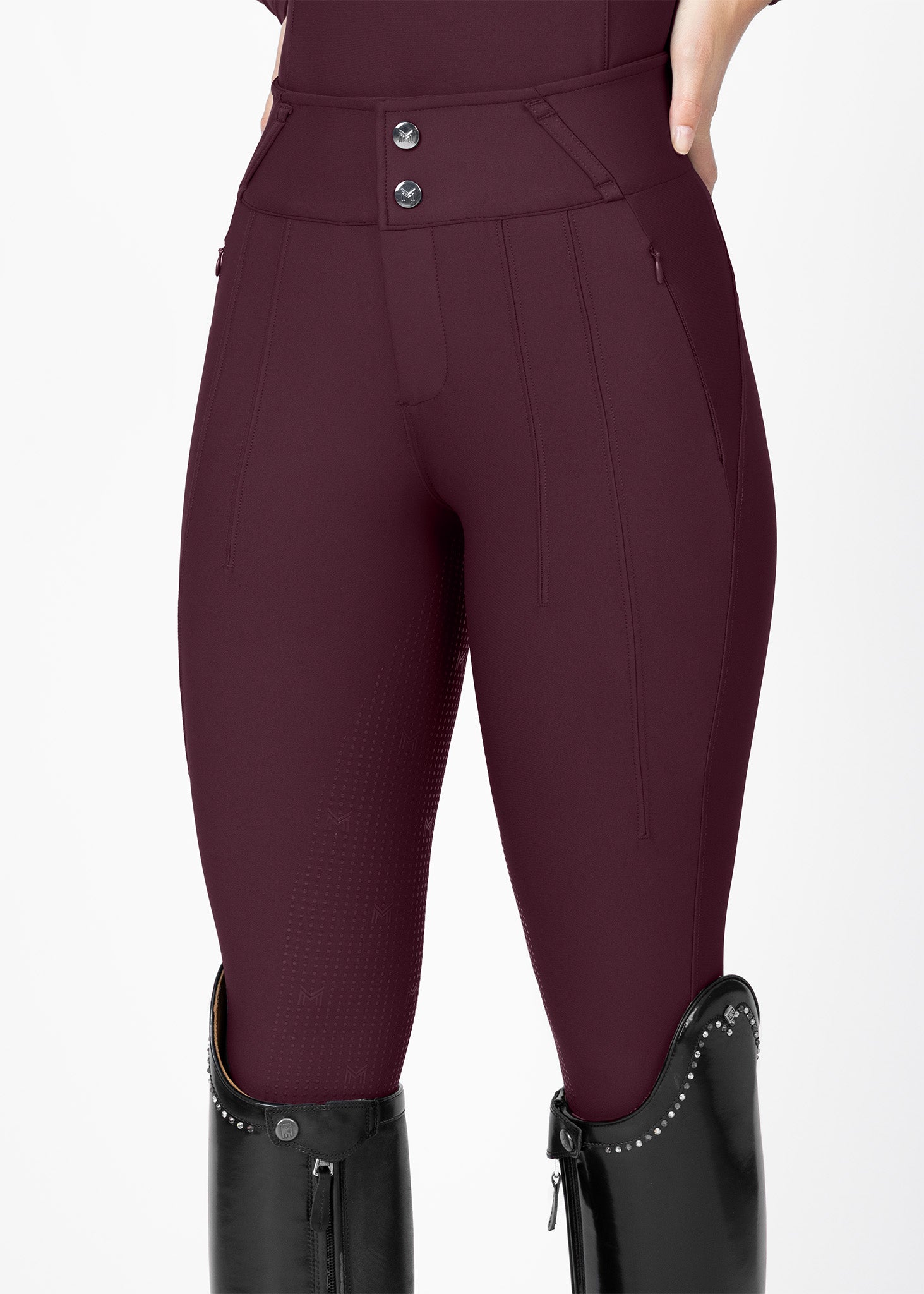 Vision Breeches - Burgundy