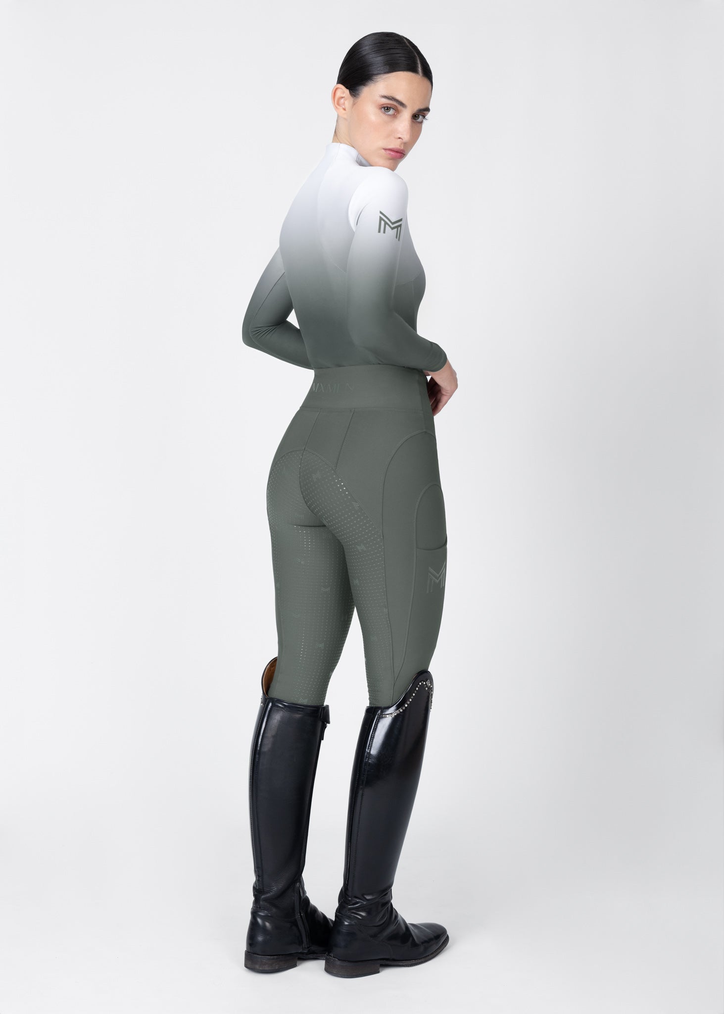 Long Sleeve Base Layer - Ombré (Ivy)