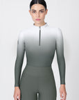 Long Sleeve Base Layer - Ombré (Ivy)