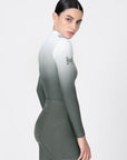 Long Sleeve Base Layer - Ombré (Ivy)