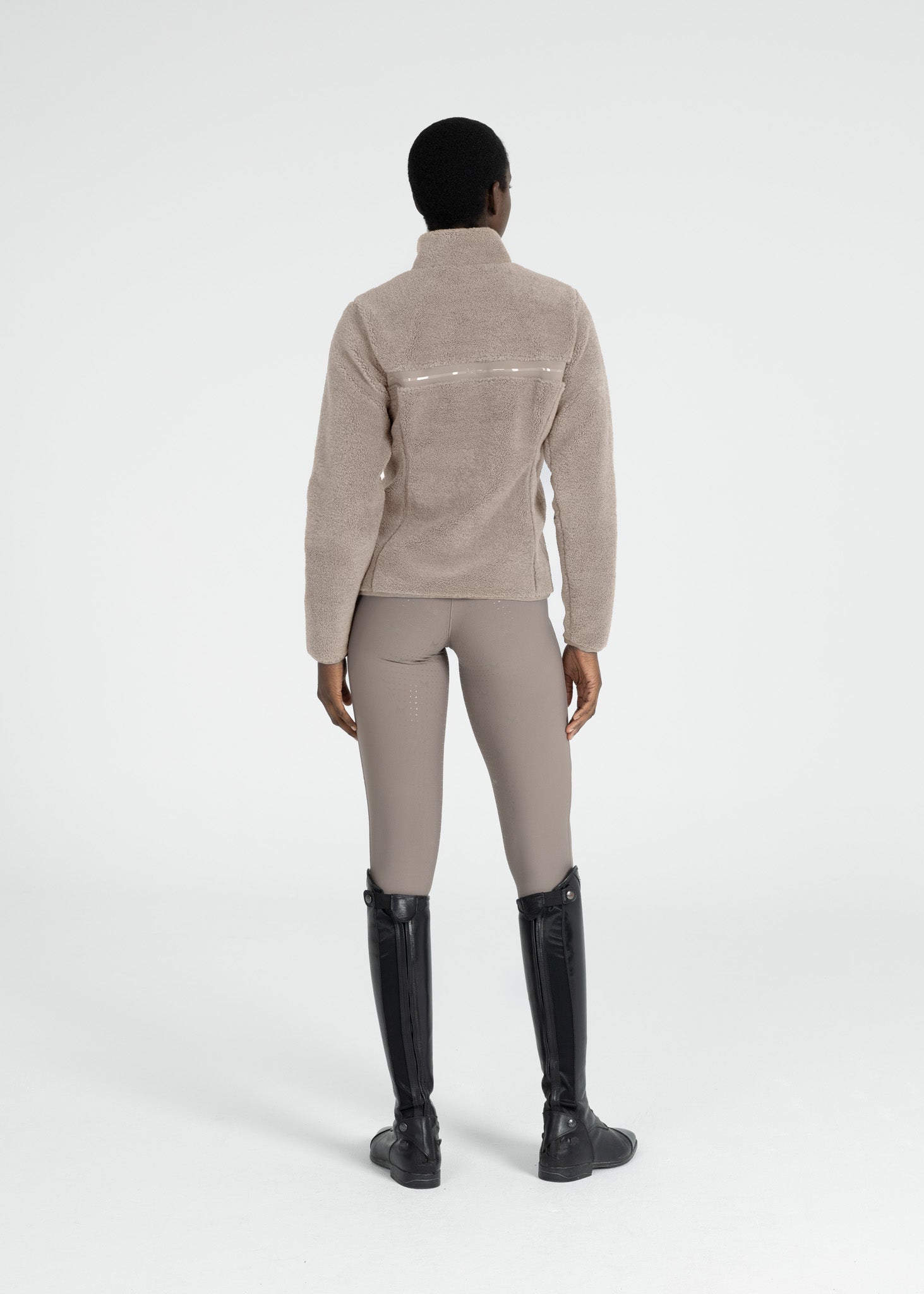 Ciara Teddy Jacket - Sand