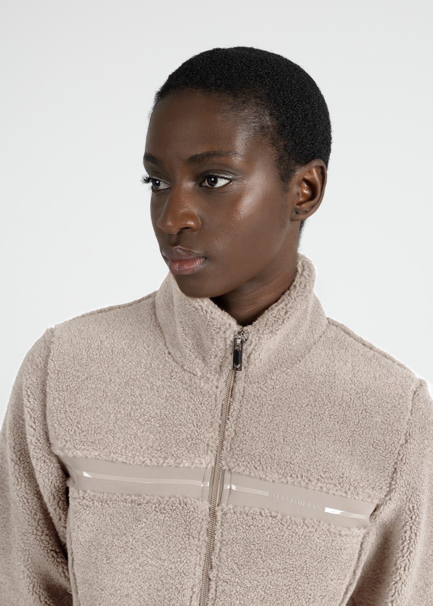 Ciara Teddy Jacket - Sand