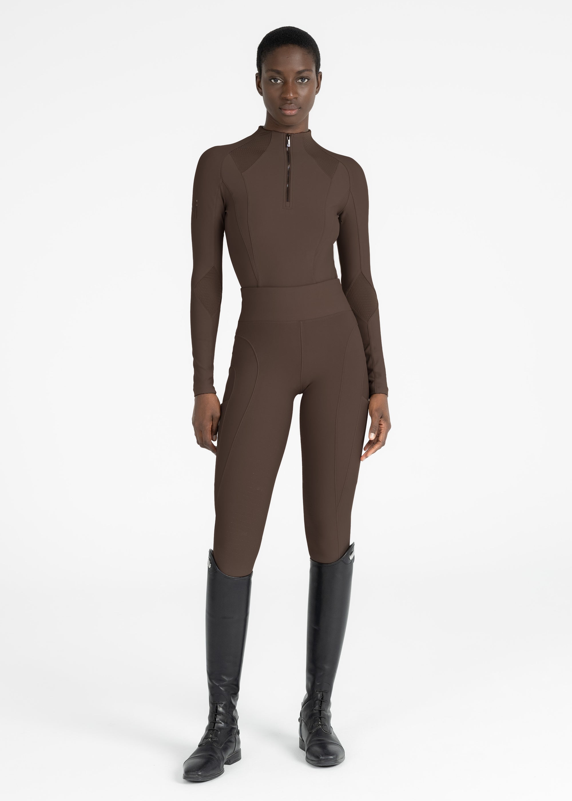 Outline Leggings - Mocha