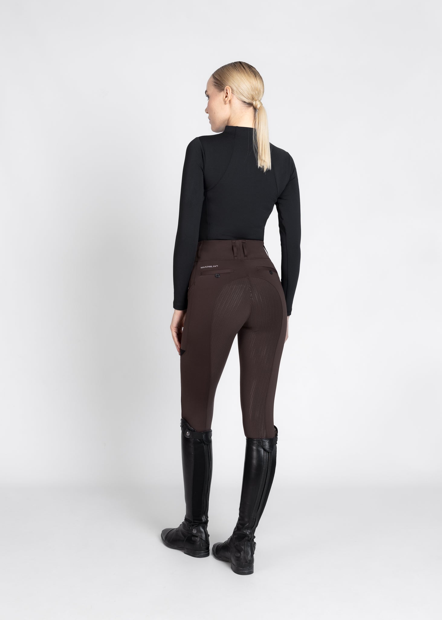 Tech Riding Leggings - Chocolate