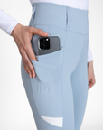 Tech Riding Leggings - Aqua