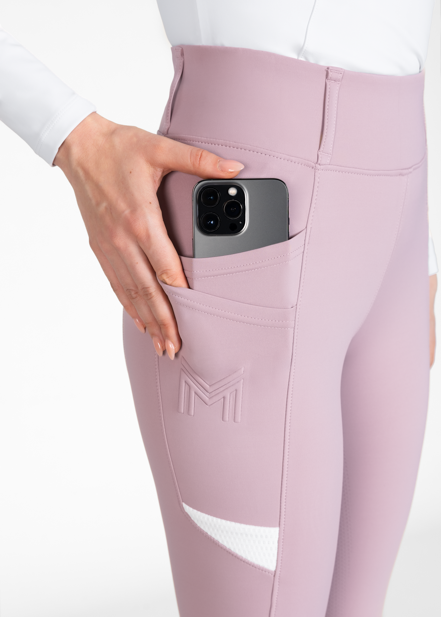 Tech Riding Leggings - Mauve