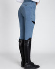 Tech Riding Leggings - Denim (Blue)