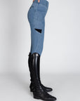 Tech Riding Leggings - Denim (Blue)