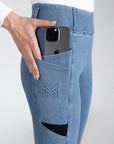 Tech Riding Leggings - Denim (Blue)