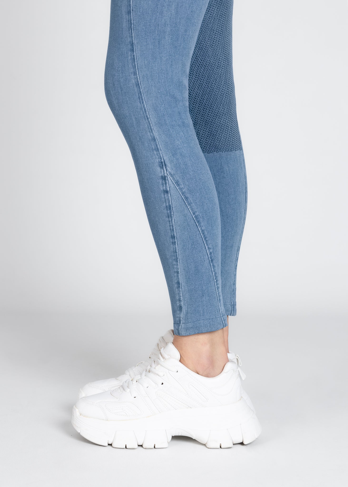 Tech Riding Leggings - Denim (Blue)