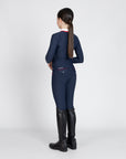 Young Riders - Pro Riding Leggings - Navy/Red